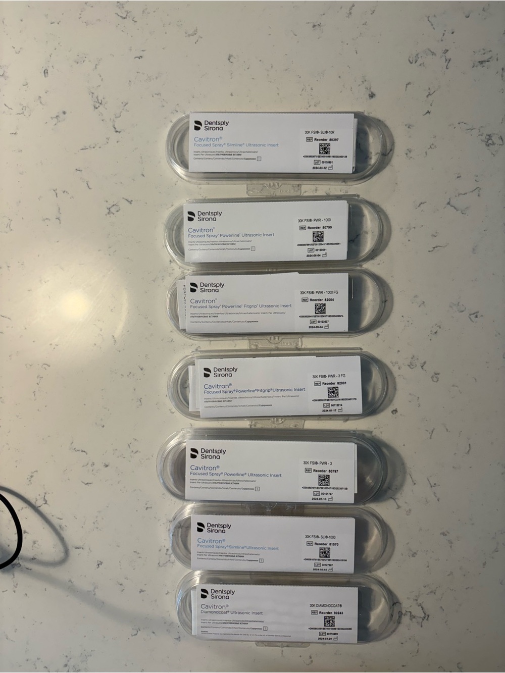 Dentsply Sirona Cavitron Ultrasonic Inserts - ASSORTED—NEW IN PACKAGE